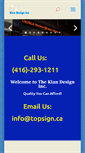 Mobile Screenshot of kiandesign.ca